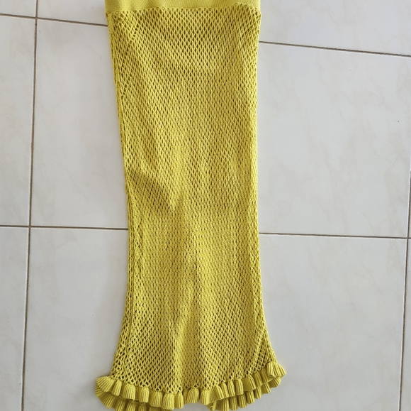 Cinq a sept fishnet mesh skirt size m - Picture 4 of 4